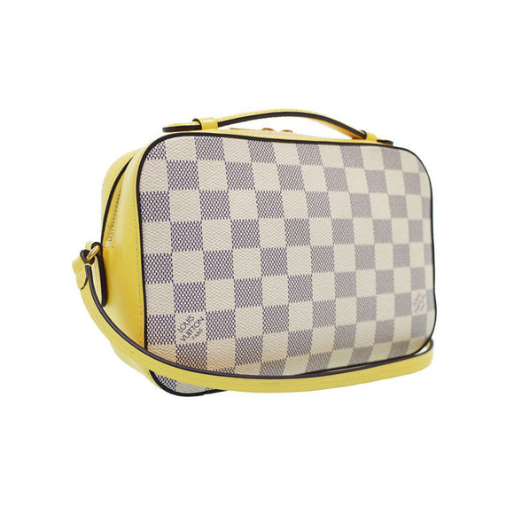 Louis Vuitton Damier Azur Saintonge Shoulder Bag Pineapple - Picture 2 of 8